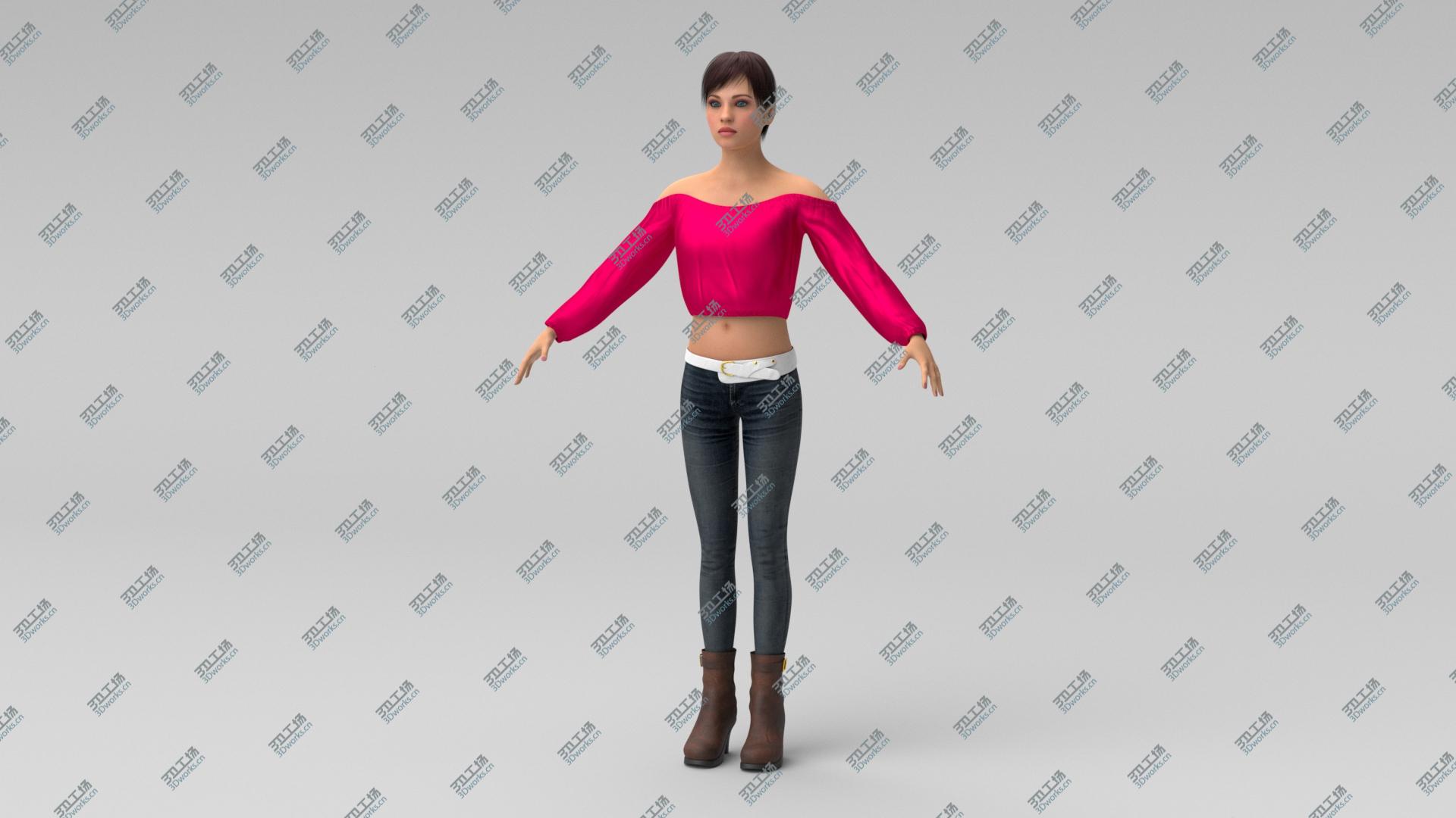 images/goods_img/202105074/3D Female Character Lauren/2.jpg